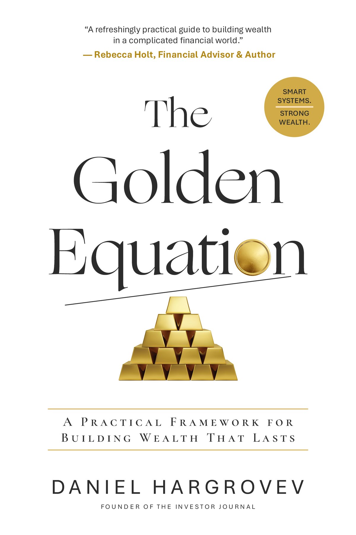 The Golden Equation by Daniel Hargrovev, book cover